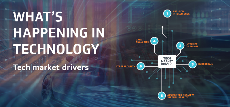 What's happening in technology - tech market drivers